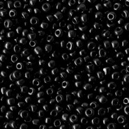 Seed beads ± 2mm Black